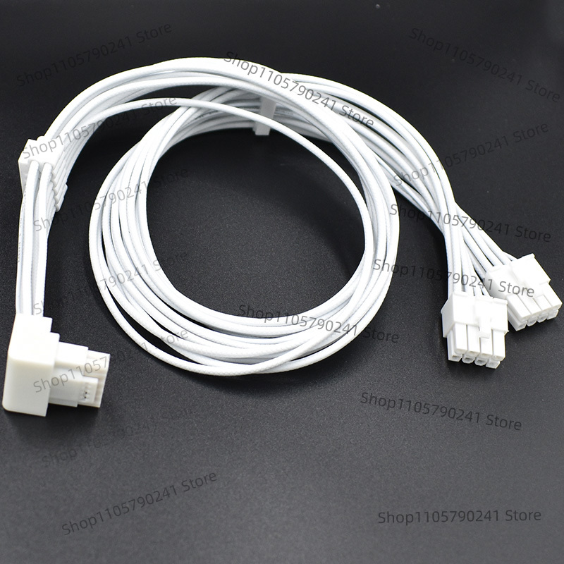 White 16AWG Braided Pattern Ca - Dual 8Pin To 16Pin 12Vhpwr Cable review and price